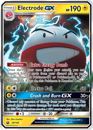 Electrode GX (48/168) [Sun & Moon: Celestial Storm] - Trinity Hobby