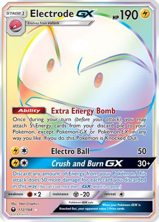 Electrode GX (172/168) [Sun & Moon: Celestial Storm] - Trinity Hobby
