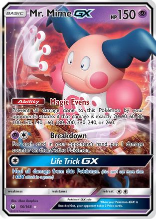 Mr. Mime GX (56/168) [Sun & Moon: Celestial Storm] - Trinity Hobby