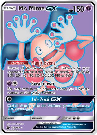 Mr. Mime GX (156/168) [Sun & Moon: Celestial Storm] - Trinity Hobby