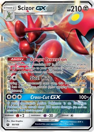 Scizor GX (90/168) [Sun & Moon: Celestial Storm] - Trinity Hobby