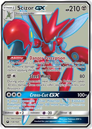 Scizor GX (158/168) [Sun & Moon: Celestial Storm] - Trinity Hobby