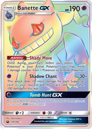Banette GX (174/168) [Sun & Moon: Celestial Storm] - Trinity Hobby