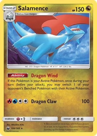 Salamence (106/168) [Sun & Moon: Celestial Storm] - Trinity Hobby