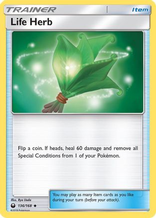 Life Herb (136/168) [Sun & Moon: Celestial Storm] - Trinity Hobby