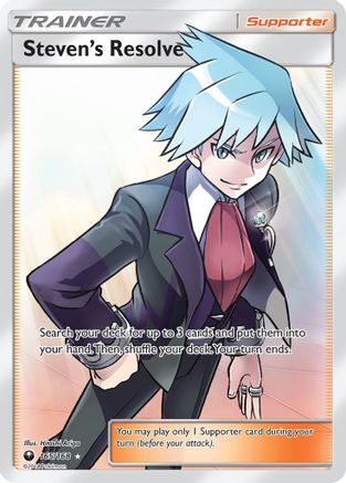 Steven's Resolve (165/168) [Sun & Moon: Celestial Storm] - Trinity Hobby