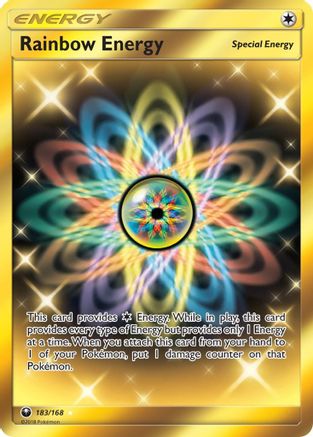 Rainbow Energy (183/168) [Sun & Moon: Celestial Storm] - Trinity Hobby