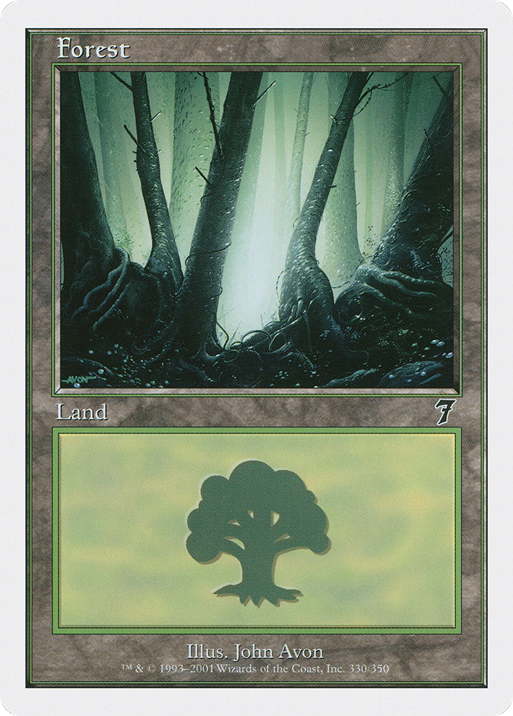 Forest (330) [Seventh Edition] - Trinity Hobby
