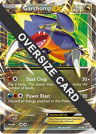 Garchomp EX (XY09) (Jumbo Card) [XY: Black Star Promos] - Trinity Hobby