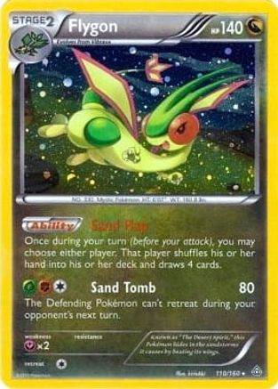 Flygon (110/160) (Cosmos Holo) (Blister Exclusive) [XY: Primal Clash] - Trinity Hobby