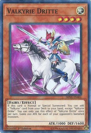 Valkyrie Dritte [SHVA-EN001] Super Rare - Trinity Hobby
