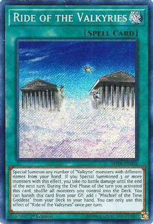 Ride of the Valkyries [SHVA-EN006] Secret Rare - Trinity Hobby