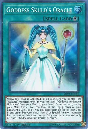 Goddess Skuld's Oracle [SHVA-EN008] Super Rare - Trinity Hobby