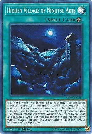 Hidden Village of Ninjitsu Arts [SHVA-EN014] Secret Rare - Trinity Hobby