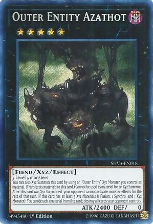 Outer Entity Azathot [SHVA-EN018] Secret Rare - Trinity Hobby