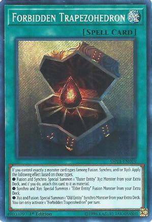 Forbidden Trapezohedron [SHVA-EN019] Secret Rare - Trinity Hobby