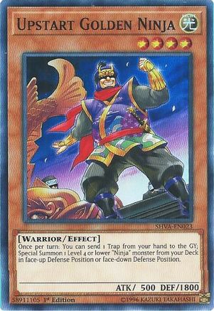 Upstart Golden Ninja [SHVA-EN023] Super Rare - Trinity Hobby
