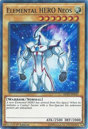 Elemental HERO Neos [SHVA-EN031] Super Rare - Trinity Hobby