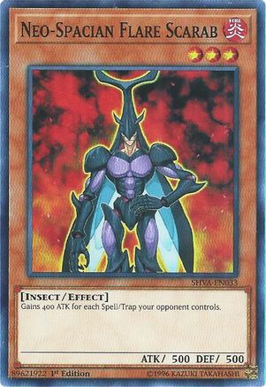 Neo-Spacian Flare Scarab [SHVA-EN033] Super Rare - Trinity Hobby