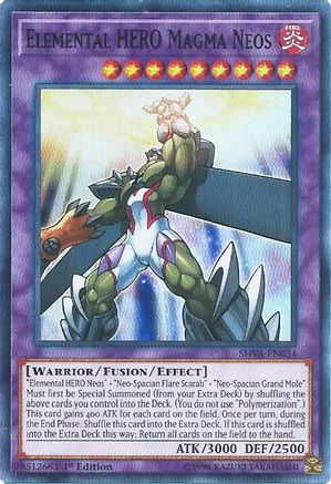 Elemental HERO Magma Neos [SHVA-EN034] Super Rare - Trinity Hobby