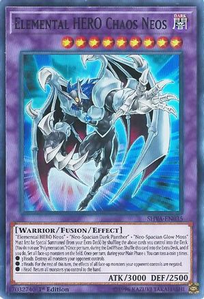 Elemental HERO Chaos Neos [SHVA-EN035] Super Rare - Trinity Hobby