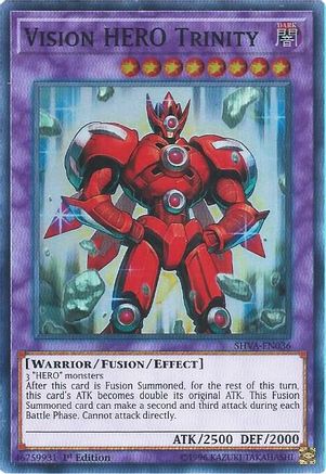 Vision HERO Trinity [SHVA-EN036] Super Rare - Trinity Hobby