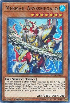 Mermail Abyssmegalo [SHVA-EN037] Super Rare - Trinity Hobby