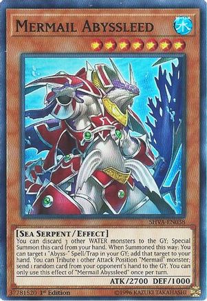 Mermail Abyssleed [SHVA-EN038] Super Rare - Trinity Hobby