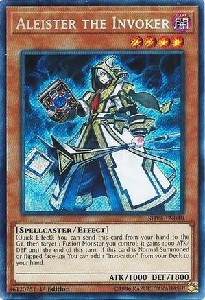 Aleister the Invoker [SHVA-EN040] Secret Rare - Trinity Hobby