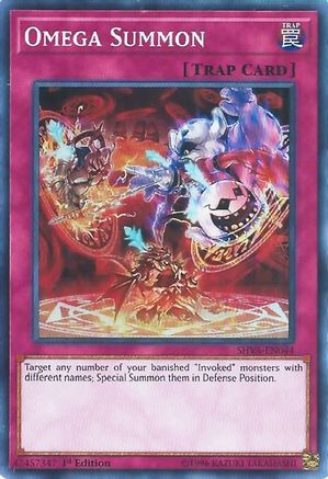 Omega Summon [SHVA-EN044] Super Rare - Trinity Hobby