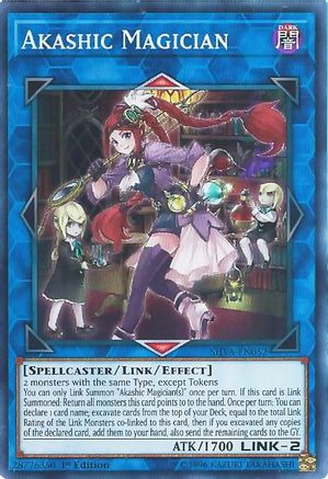 Akashic Magician [SHVA-EN052] Super Rare - Trinity Hobby