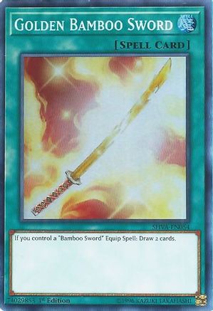 Golden Bamboo Sword [SHVA-EN054] Super Rare - Trinity Hobby