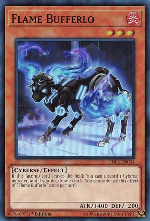 Flame Bufferlo [SDPL-EN004] Super Rare - Trinity Hobby