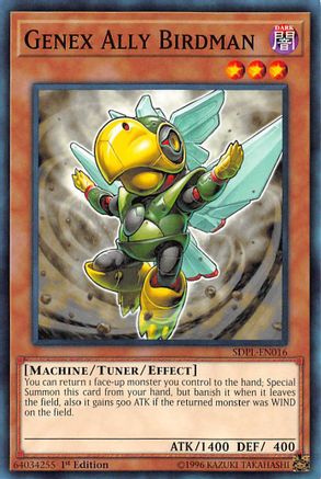 Genex Ally Birdman [SDPL-EN016] Common - Trinity Hobby