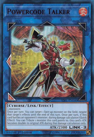 Powercode Talker [SDPL-EN040] Ultra Rare - Trinity Hobby
