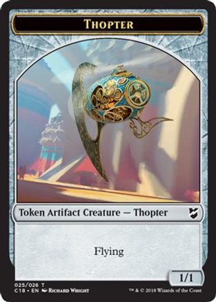 Thopter (025) // Servo Double-Sided Token  (C18-25 // 24) - [Commander 2018]