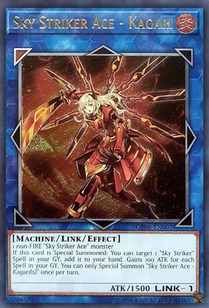 Sky Striker Ace - Kagari [OP08-EN002] Ultimate Rare - Trinity Hobby