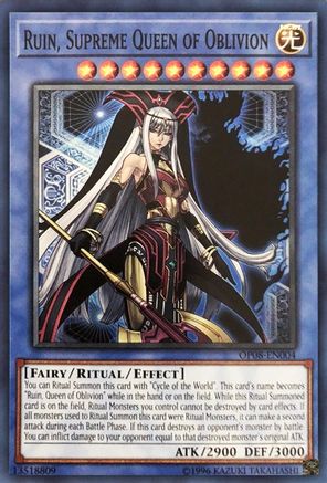 Ruin, Supreme Queen of Oblivion [OP08-EN004] Super Rare - Trinity Hobby