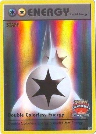 Double Colorless Energy (90/108) (NA Championship Promo Staff) [XY: Evolutions] - Trinity Hobby