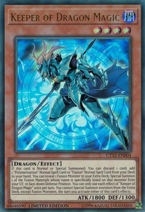 Keeper of Dragon Magic [CT15-EN004] Ultra Rare - Trinity Hobby