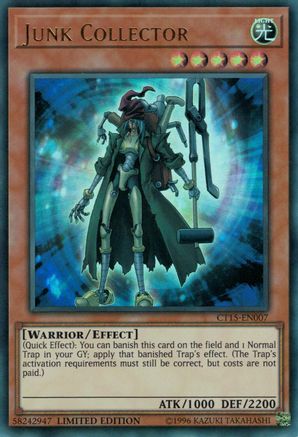 Junk Collector [CT15-EN007] Ultra Rare - Trinity Hobby