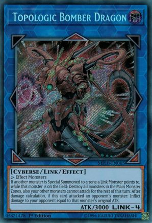 Topologic Bomber Dragon [MP18-EN065] Secret Rare - Trinity Hobby