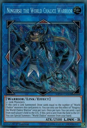 Ningirsu the World Chalice Warrior [MP18-EN068] Secret Rare - Trinity Hobby