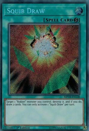 Squib Draw [MP18-EN138] Secret Rare - Trinity Hobby