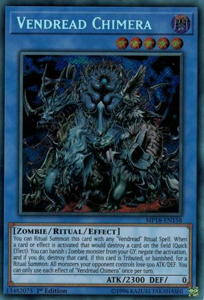 Vendread Chimera [MP18-EN158] Secret Rare - Trinity Hobby