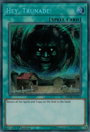 Hey, Trunade! [MP18-EN210] Secret Rare - Trinity Hobby