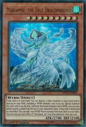 Mariamne, the True Dracophoenix [MP18-EN005] Ultra Rare - Trinity Hobby