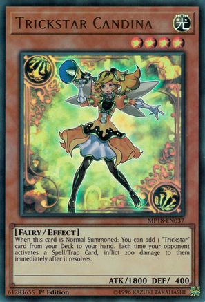 Trickstar Candina [MP18-EN037] Ultra Rare - Trinity Hobby