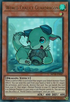 World Chalice Guardragon [MP18-EN047] Ultra Rare - Trinity Hobby