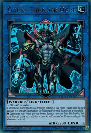 Gouki Thunder Ogre [MP18-EN133] Ultra Rare - Trinity Hobby